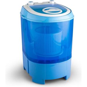 Mini machine à laver 240W pour camping ou studio étudiant - Charge  5kg-11.02 lb - Minuterie - Poids léger-VIQ - Cdiscount Electroménager