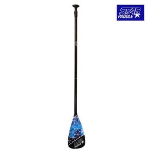 PAGAIE - RAME Pagaie Paddle RACE Carbone Star Paddle - Ajustable 165/225cm - 3 sections