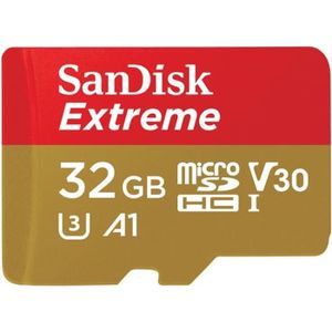 CARTE MÉMOIRE Carte mémoire flash SanDisk Extreme 32 Go A1 - Vid