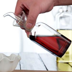ANTI-GOUTTE VIN - BEC  Lanhope Bouteille en verre pour huile d'olive, dos