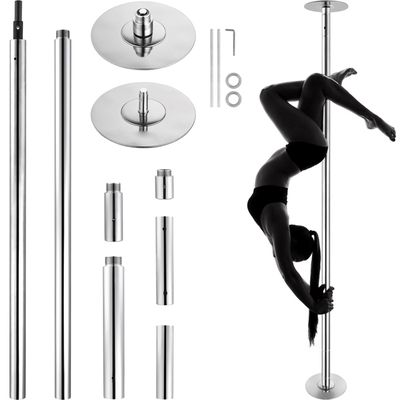 Leogreen Barre De Pole Dance Volante 45mm - Spinning Pole Amovible Pour Danse Et Fitness