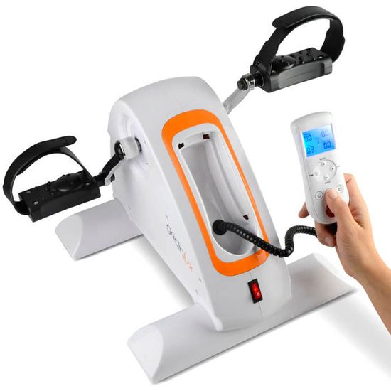 ECODE Mini vélo elliptique Desk Motion électrique, écran LED, pédalage