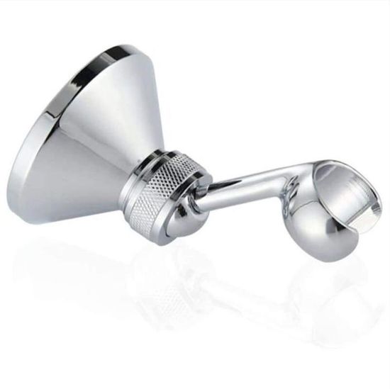 Queta Support Mural Pour Douchette Orientable 360° - Fixation Cuivre Robuste