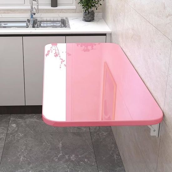Table Mur Inch Petite Table Murale Pliante Robuste Fixée Au Mur, Mur De Table Pliante ...
