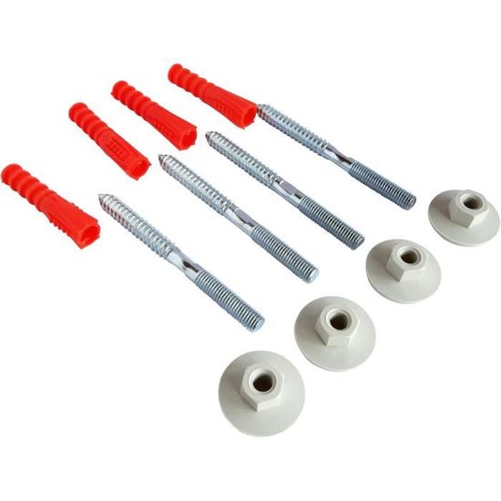 ABSOPRO – Lot De 30 Clips De Fixation Plastique Pour Pare-chocs/ Garniture Auto – Gris – Diamètre 7 Mm - 8