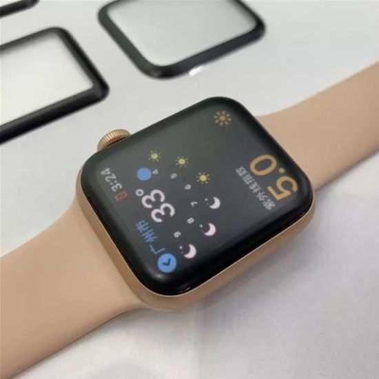 Verre trempé Apple Watch series 6 44mm montre connectée - Achat protection  montre connectée pas cher, avis et meilleur prix - Cdiscount