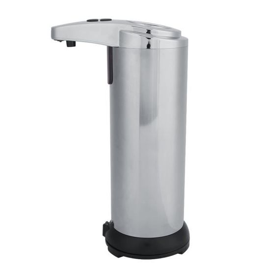 Distributeur Automatique De Savon De Cuisine En Acier Inox - 250 Ml, 3 Réglages De Dosage