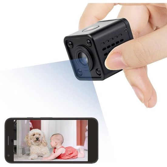 Caméra Espion Wi-Fi - Détecteur De Fumée Factice - Vision Nocturne - TotalCadeau