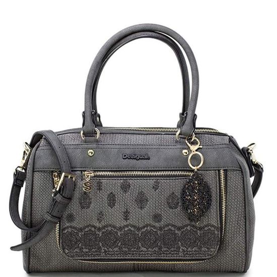sac desigual gris