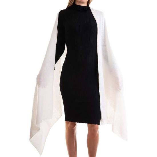 Châle Femme 100% Cachemire Mongolie – Étole Pashmina Légère Et Grande, Idéale Pour L'automne Et L'hiver