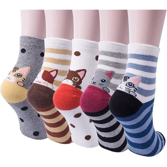 Chaussettes antidérapantes femme clearance