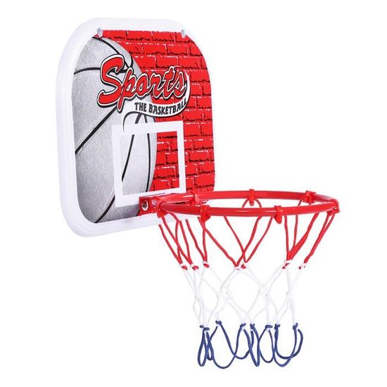 Set Panier et Panneau de basket Intérieur Panier de basket pour porte avec  panneau arrière -N - Cdiscount Sport