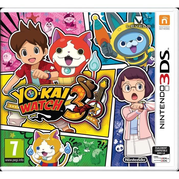 Nintendo Yo Kai Watch 3 Jeu 3DS