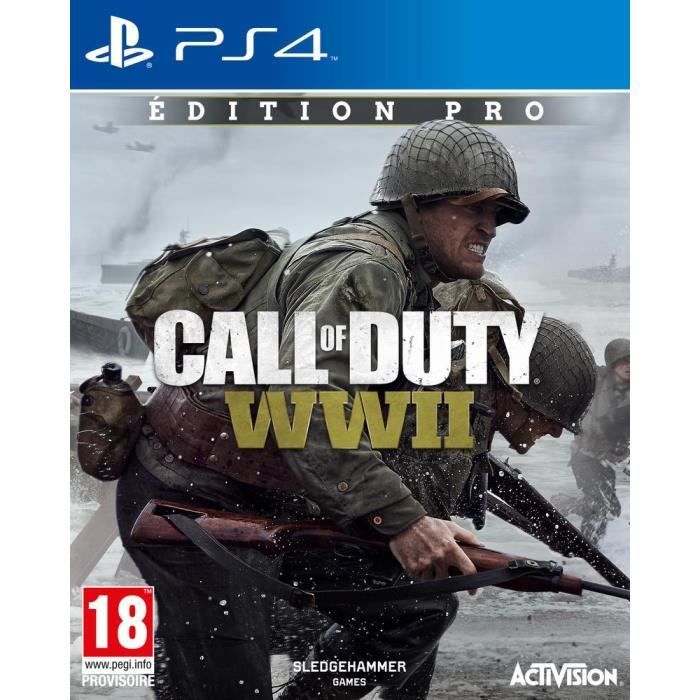 Activision Call Of Duty World War II Edition Pro Jeu PS4