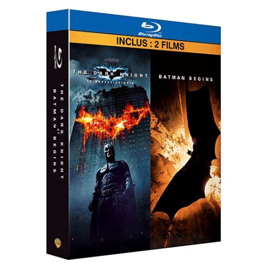 Blu-Ray Batman Begins The Dark Knight Le Cdiscount DVD