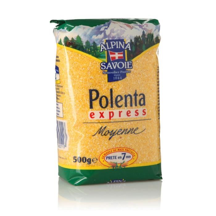 Polenta express -500g - A déguster en purée, poêlée ou gratinée