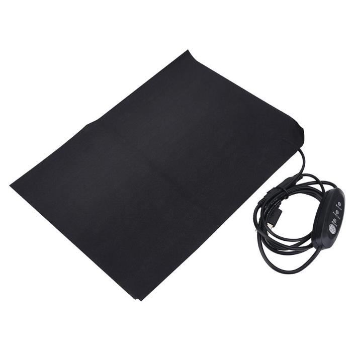 Coussin chauffant, Accessoire chauffant, pour tapis chauffant USB léger électrique 5V 2A pour extérieur et intérieur-TAM