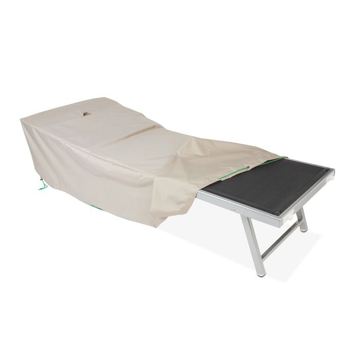 Housse de protection imperméable pour bain de soleil et transat, dimensions 200 x 75 cm