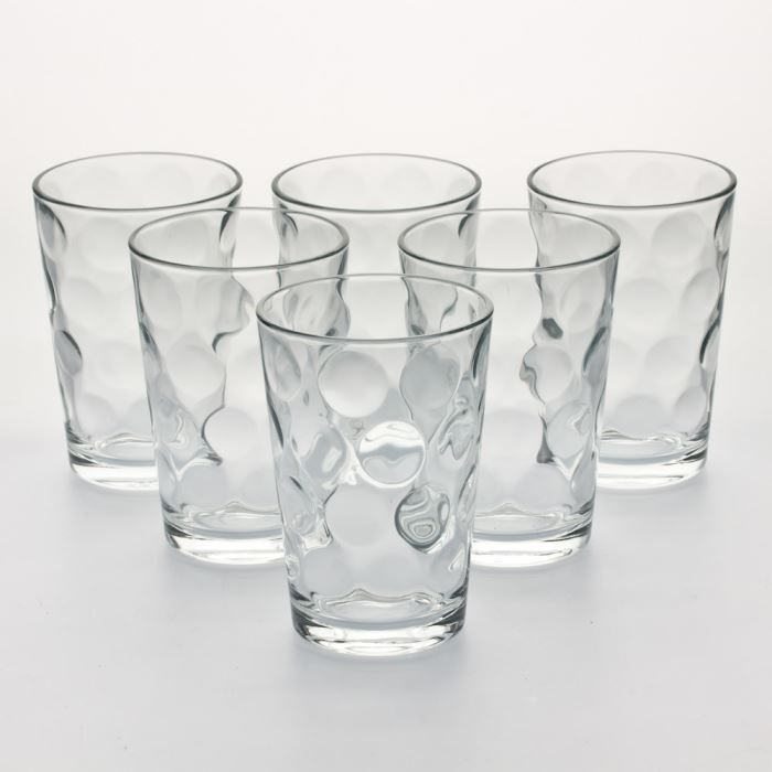 PASABHACE - VERRE GOBELETS 20CL SPACE (Lot de 6)