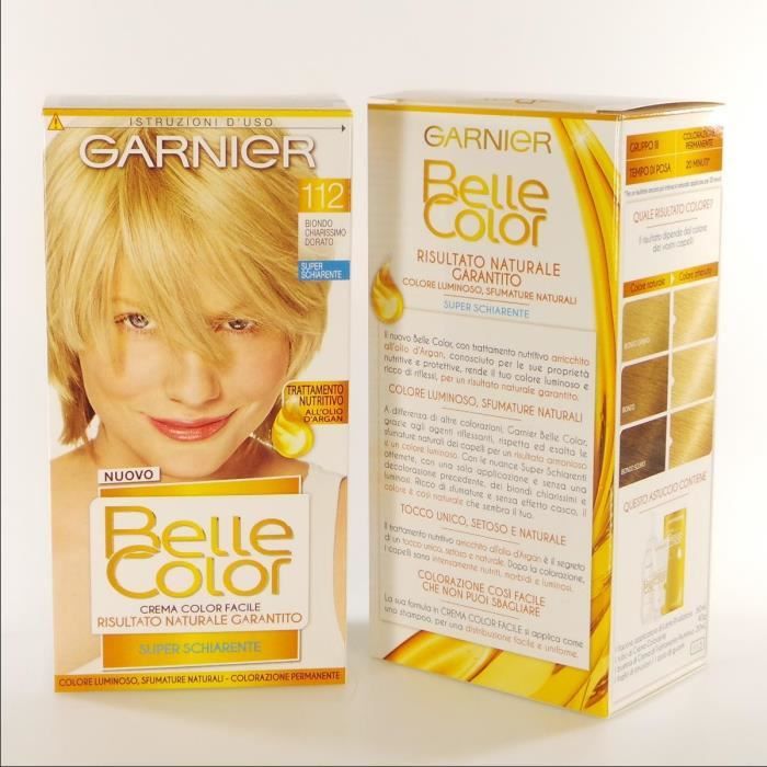 BELLE COLOR 112 Ch.Mo Golden Blonde Hair Colors