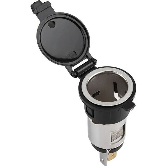 12-24V Adaptateur allume-cigare Prise femelle allume-cigare pour moto de voiture HB035