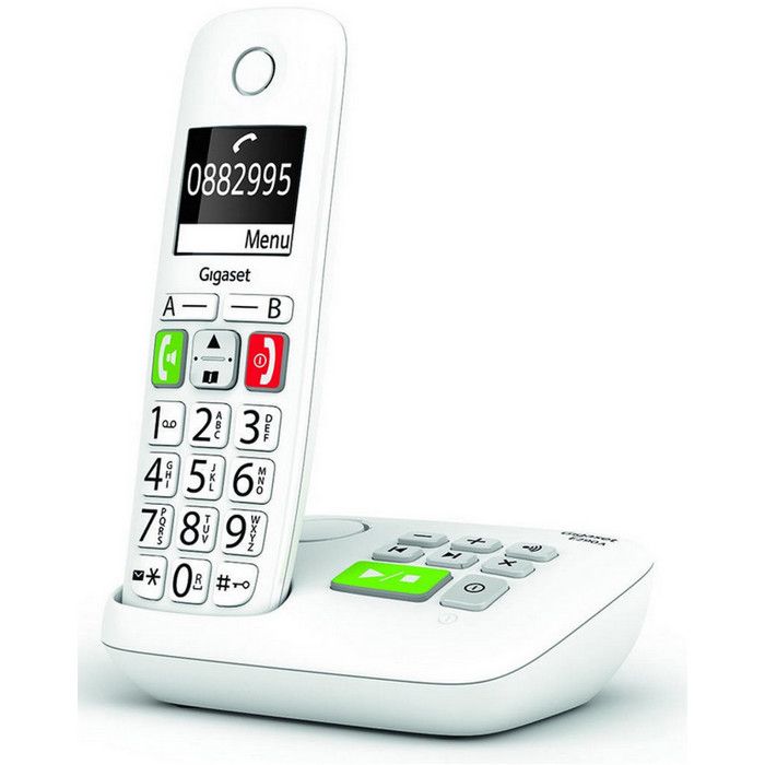 GIGASET Téléphone Fixe E290 A Blanc