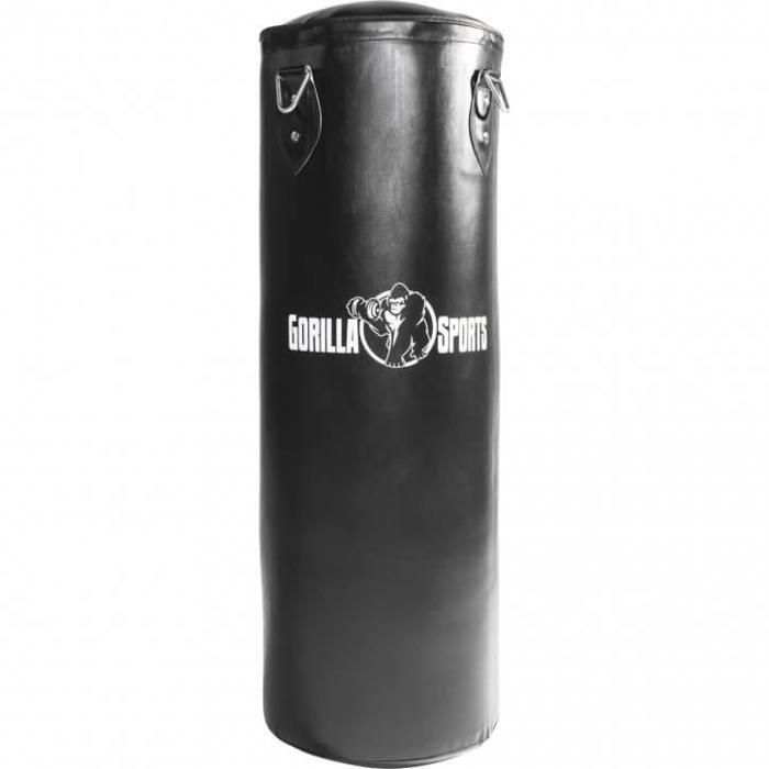 Sac de Frappe Noir de 27Kg avec logo Gorilla Sports