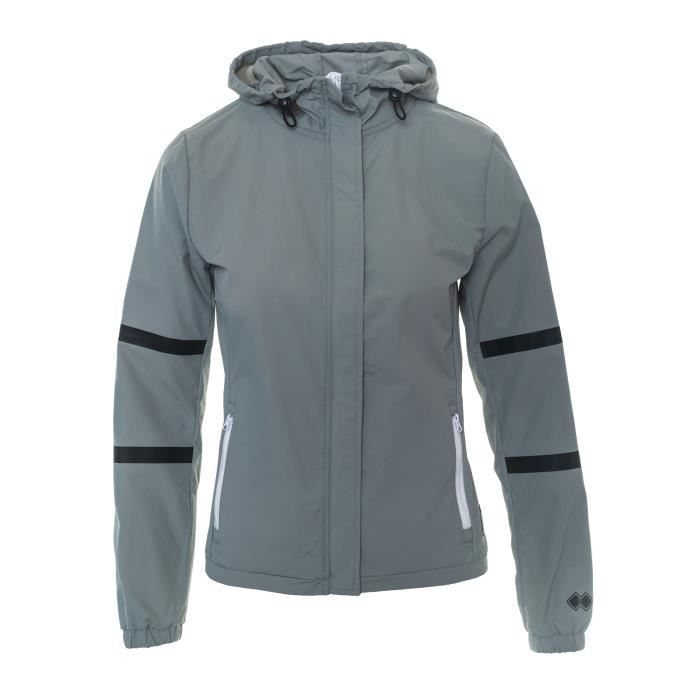 Veste femme Errea Sport Fusion Nylon - gris - S