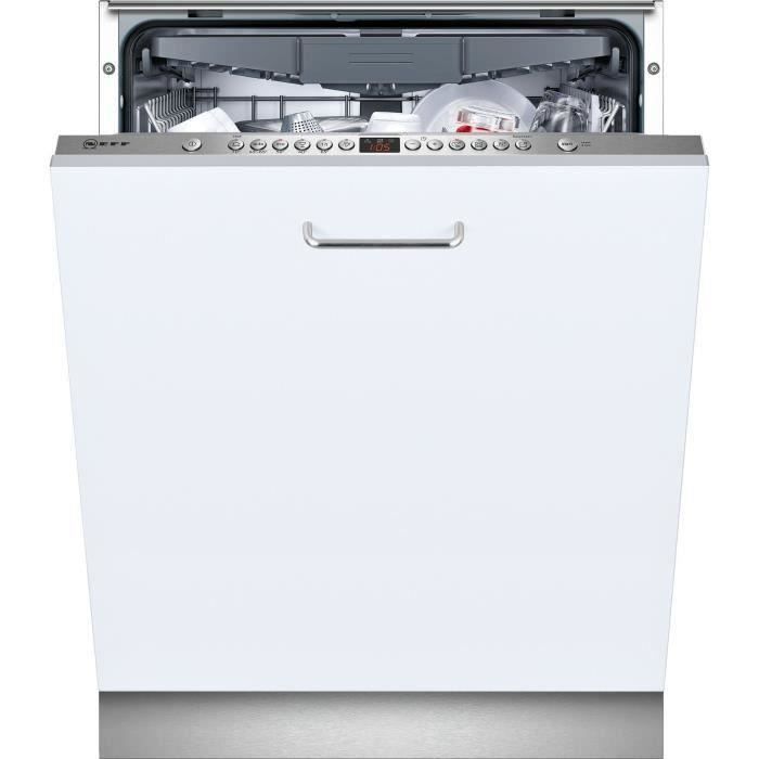 Lave-vaisselle tout encastrable NEFF S513K60X0E - 13 couverts - Moteur induction - Largeur 60 cm - Classe A++ - 46 dB