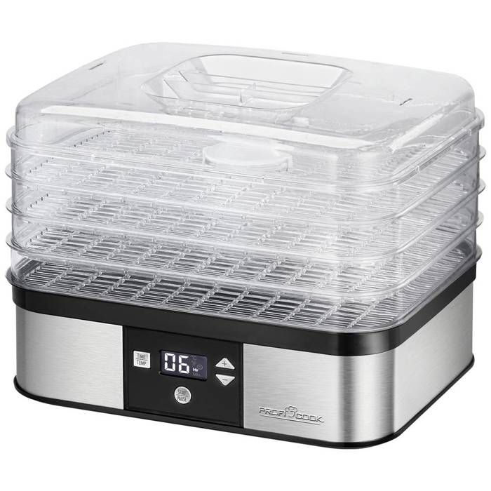 ProfiCook Déshydrateur d'aliments PC-DR 1116 350 W Argenté
