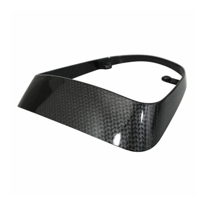 Enjoliveur-entourage de feu arriere scooter pour piaggio 50-125 vespa sprint 2018+ primavera 2018+ carbone brillant -replay-