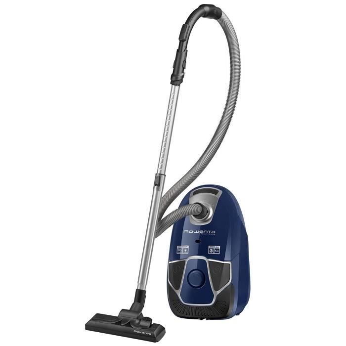Rowenta RO6821EA Aspirateur avec Sac X-Trem Power 4,5L Efficacité Energétique A 750W Hygiène+ Bleu et Noir