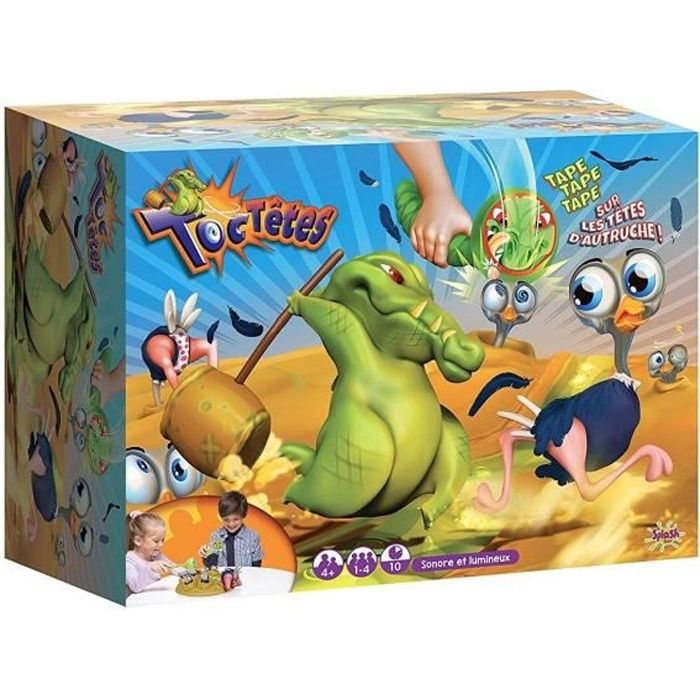 SPLASH TOYS Jeu de Société Toc Têtes