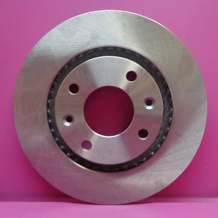 Jeu de disques de freins avant, Peugeot 206 2.0 HDi 90cv de 09/01 à 06/08