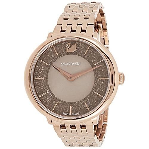 Montre Crystalline ChicBracelet en métal, Gris, PVD doré