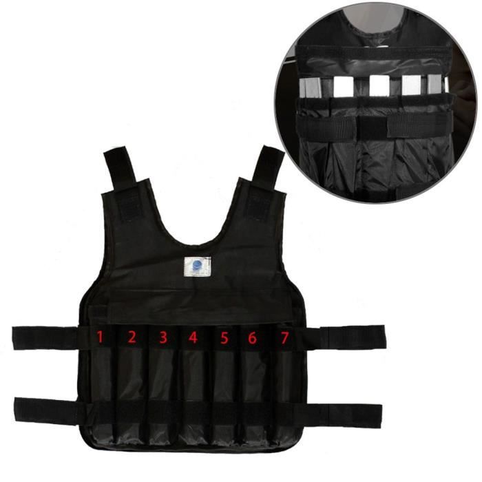TD® Plaque d'Acier pour gilet de Poids 2.2 kg/ Plaque pour Gilet de Musculation/ Plomb pour Gilet de Charge
