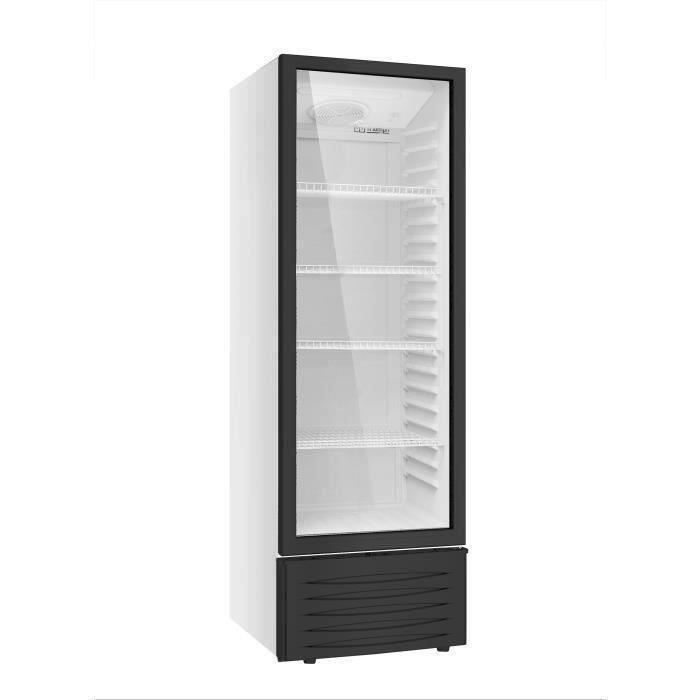 TRIOMPH TKAR260NFBK - Armoire Réfrigérée - 260L - Froid Brassé - L 53.5 x H 181.5 cm - Noir