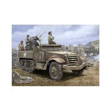 Maquette Half-Track U.S. M16 canons anti-aériens, 2ème GM