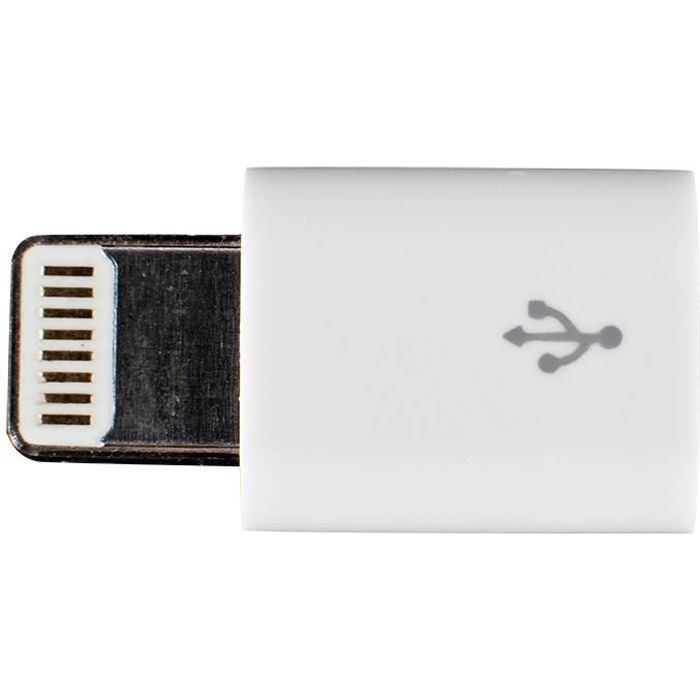 Adaptateur Micro USB vers iPhone 5/6