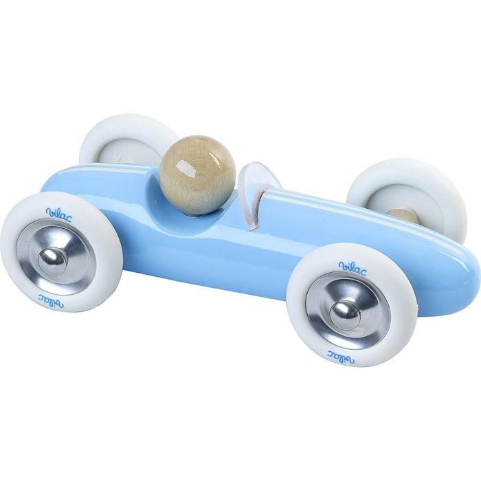 Vilac - Voiture Grand Prix vintage MM bleue - VILAC