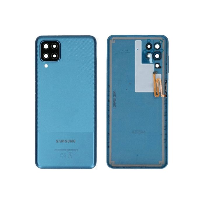 Piece Detachee Originale Cache Batterie Vitre Arrière Bleu Pour Samsung Galaxy A12 (A125F)