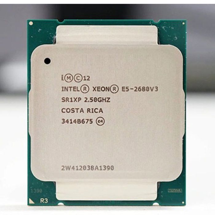Processeur Intel Xeon E5-2680 v3 22nm LGA2011-3 25GHz 120W - Intel