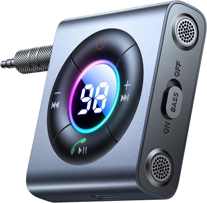 Récepteur Bluetooth 5.3 Audio HiFi Avec Jack 3.5 Mm & RCA - Pour Voiture, Enceintes, Smartphone - NFC, Port TF, Alimentation 5V