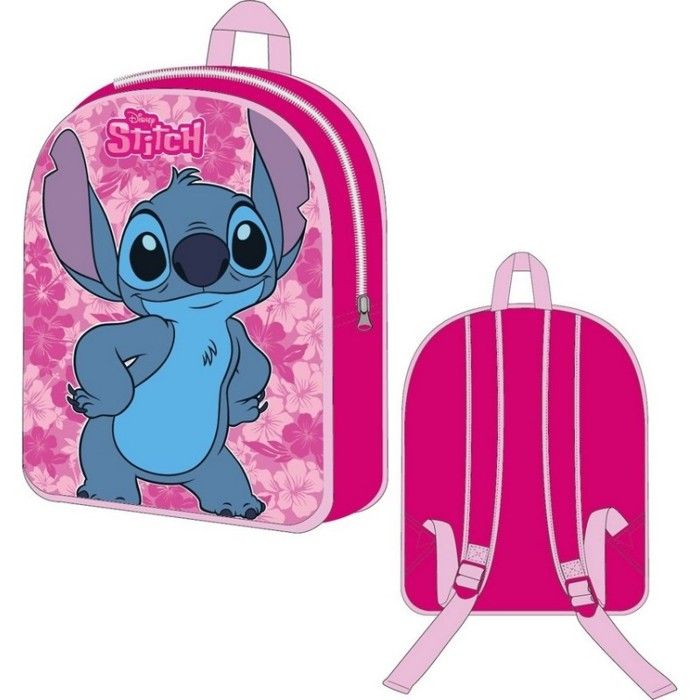 Sac à dos maternelle - DISNEY - LILO & STITCH - Rose - 30 x 25 x 10 cm - Polyester Sac à dos maternelle - DISNEY - LILO & STITCH - Rose - 30 x 25 x 10 cm - Polyester
