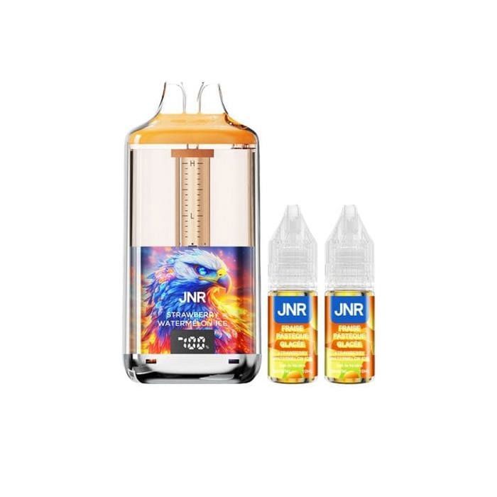 PUFF JNR Falcon Gem+ 30K - Strawberry Watermelon Ice 20mg + 2 flacons -  eLiquide-Jungle.Fr