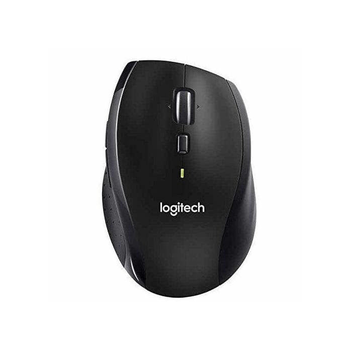 Logitech M705 Marathon Sans Fil Souris Récepteur USB Unifying 24 GHz Compatible PC Mac Ordinateur Portable Chromebook Noir - Logitech