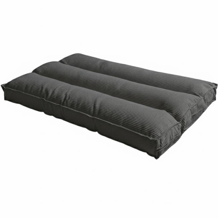 Futon déhoussable - 90 x 190 cm - Bananair - Gris foncé Futon déhoussable - 90 x 190 cm - Bananair - Gris foncé