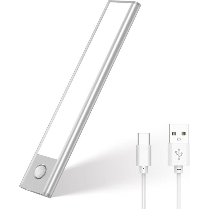 Lampe armoire avec détecteur de mouvement écirage LED armoire 20 cm 1 Pack Bnc BLANC ECLAIRAGE DE MEUBLE