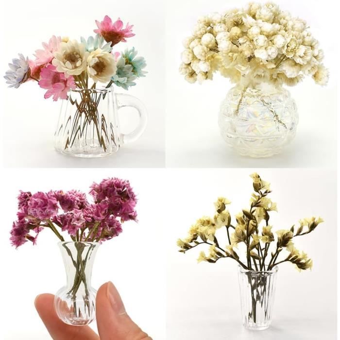 Beaupretty Lot De 4 Mini Mannequins Poupée - Présentoirs Vêtements Décoratifs Pour Maison De Poupée