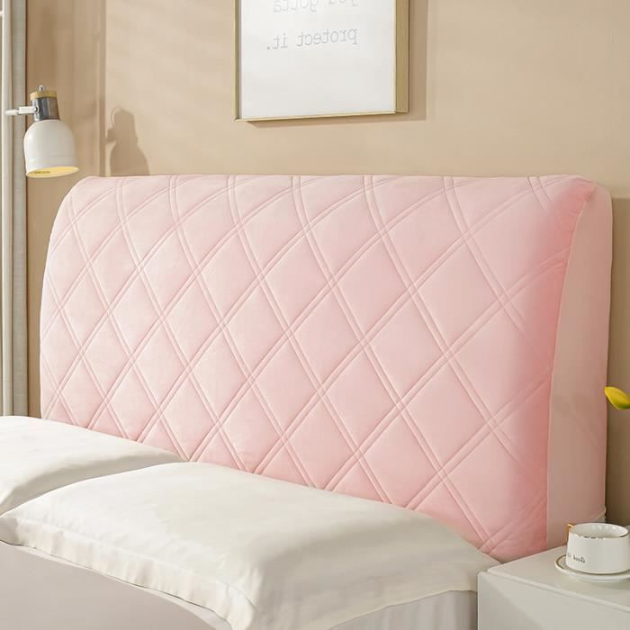 Housse De Tete De Lit 160/140 Extensible Housse Tête De Lit De Protection Anti-poussière